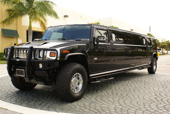 Casselberry Black Hummer Limo 